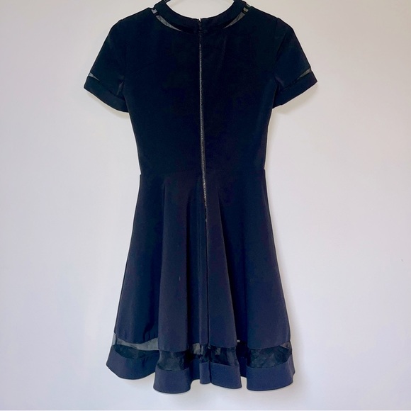 Alice + Olivia Frances Mini Flared Dress - Picture 6 of 12